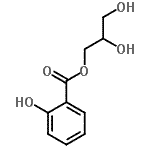 CAS#: 6170-45-2, 2,3-Dihydroxypropyl Salicylate