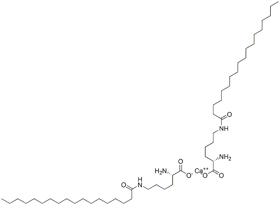 CAS#: 61745-57-1, Calcium(2+) N6-(1-Oxooctadecyl)-L-Lysinate