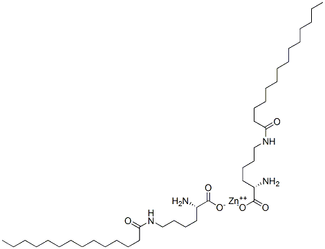 CAS#: 61745-60-6, Zinc(2+) N6-(1-Oxotetradecyl)-L-Lysinate