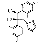 CAS 登录号:618109-05-0, (2R,3S)-2-(2,4-二氟苯基)-3-(5-氟-1-氧代-4-嘧啶基)-1-(1H-1,2,4-三唑-1-基)-2-丁醇