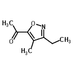 CAS#: 61858-84-2, 1-(3-Ethyl-4-Methyl-1,2-Oxazol-5-Yl)Ethanone