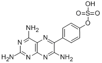 CAS 登录号：61867-18-3， 羟基氨苯喋啶硫酸酯