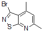 CAS#: 61889-26-7, 3-Bromo-4,6-Dimethyl-Isothiazolo[5,4-b]Pyridine