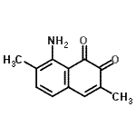 CAS#: 61903-52-4, 8-Amino-3,7-Dimethyl-1,2-Naphthalenedione