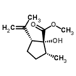 CAS#: 619297-07-3, Methyl (1R,2R,5R)-1-hydroxy-2-isopropenyl-5-methylcyclopentanecarboxylate