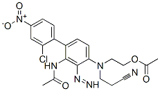 CAS#: 61931-39-3, 2-[[3-Acetamido-4-(2-Chloro-4-Nitro-Phenyl)Diazenyl-Phenyl]-(2-Cyanoethyl)Amino]Ethyl Acetate