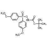 CAS#: 619333-95-8, 2-Methyl-2-propanyl {[bis(4-methoxyphenyl)phosphoryl]oxy}carbamate