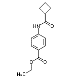 CAS#: 620103-23-3, Ethyl 4-[(cyclobutylcarbonyl)amino]benzoate