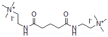 CAS 登录号:62055-15-6, 戊二酰二(亚氨基乙亚基)二(三甲基铵碘化物)
