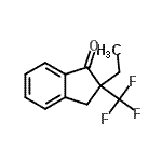 CAS 登录号：620606-44-2， 2-乙基-2-(三氟甲基)-1-茚满酮