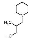 CAS#: 62101-67-1, 2-Methyl-3-(1-Piperidinyl)-1-Propanol
