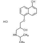 CAS#: 62117-35-5, 5-[2-Hydroxy-3-(Isopropylamino)Propoxy]Naphthalen-1-Ol Hydrochloride