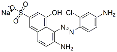 CAS#: 62134-44-5, 6-Amino-5-[(4-Amino-2-Chlorophenyl)Azo]-4-Hydroxy-2-Naphthalenesulfonic Acid Sodium Salt