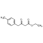 CAS 登录号：62135-86-8， 乙基4-(4-甲基苯基)-3-氧代丁酸酯