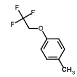 CAS 登录号：62158-89-8， 1-甲基-4-(2,2,2-三氟乙氧基)苯