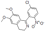 CAS#: 62206-13-7, 1-(5-Chloro-2-Nitrophenyl)-3,4-Dihydro-6,7-Dimethoxy-Isoquinoline