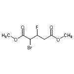 CAS#: 62216-38-0, Dimethyl 2-Bromo-3-Fluoropentanedioate