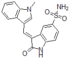 CAS#: 622387-85-3, 2,3-Dihydro-3-[(1-Methyl-1H-Indol-3-Yl)Methylene]-2-Oxo-1H-Indole-5-Sulfonamide