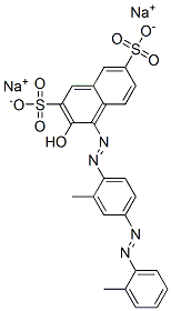 CAS#: 6226-80-8, Disodium 3-Hydroxy-4-[[2-Methyl-4-[(o-Tolyl)Azo]Phenyl]Azo]Naphthalene-2,7-Disulphonate