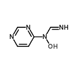 CAS#: 62260-37-1, N-Hydroxy-N-4-pyrimidinylimidoformamide