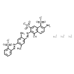 CAS#: 6227-07-2, Trisodium 2-Amino-6-({2,5-Dimethyl-4-[(2-Sulfonatophenyl)Diazenyl]Phenyl}Diazenyl)-5-Hydroxy-1,7-Naphthalenedisulfonate