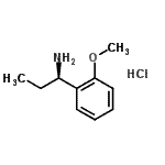 CAS#: 623143-38-4, (1R)-1-(2-Methoxyphenyl)-1-propanamine hydrochloride (1:1)