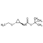 CAS#: 623155-20-4, 2-Methyl-2-propanyl [(1R,2R)-2-ethoxycyclopropyl]carbamate