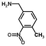 CAS#: 623155-53-3, 1-(4-Methyl-3-nitrophenyl)methanamine