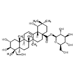 CAS#: 62319-70-4, 1-O-[(2alpha,3beta,19alpha)-2,3,19,23-Tetrahydroxy-28-Oxoolean-12-En-28-Yl]-beta-D-Glucopyranose
