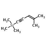 CAS#: 62338-12-9, Trimethyl(4-Methyl-3-Penten-1-Yn-1-Yl)Silane