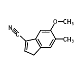 CAS#: 623572-69-0, 5-Methoxy-6-methyl-1H-indene-3-carbonitrile