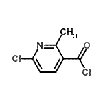 CAS#: 62366-52-3, 6-Chloro-2-Methylnicotinoyl Chloride