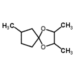 CAS#: 62406-74-0, 3,7,8-Trimethyl-6,9-Dioxaspiro[4.4]Nonane