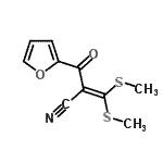 CAS#: 62455-59-8, 2-(2-Furoyl)-3,3-Bis(Methylsulfanyl)Acrylonitrile