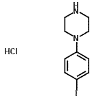 CAS 登录号：624726-35-8， 1-(4-碘苯基)哌嗪盐酸盐(1:1)