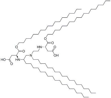 CAS#: 62477-04-7, (3S)-3-[2-[2-[[(2S)-4-Hydroxy-1-octadecoxy-1,4-dioxobutan-2-yl]amino]icosyl-octadecylamino]ethylamino]-4-octadecoxy-4-oxobutanoic acid