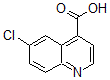CAS#: 62482-29-5, 6-Chloro-4-Quinolinecarboxylic Acid