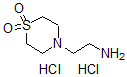 CAS 登录号：625106-56-1， 4-硫代吗啉乙胺 1,1-二氧化物盐酸盐(1:2)