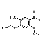 CAS#: 625119-54-2, 1-Ethoxy-5-methoxy-2-methyl-4-nitrobenzene