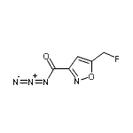 CAS 登录号：625120-08-3， 5-(氟甲基)-1,2-恶唑-3-羰基叠氮化物