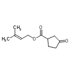 CAS#: 625127-90-4, 3-Methyl-2-buten-1-yl 3-oxocyclopentanecarboxylate