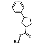 CAS 登录号：62517-88-8， 甲基3-苯基环戊烷羧酸酯
