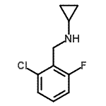 CAS#: 625437-36-7, N-(2-Chloro-6-fluorobenzyl)cyclopropanamine