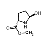 CAS 登录号：625441-33-0， 甲基(2S,5R)-5-羟基吡咯烷-2-羧酸酯