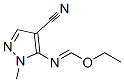 CAS#: 62564-58-3, 5-(Ethoxymethylideneamino)-1-Methyl-Pyrazole-4-Carbonitrile