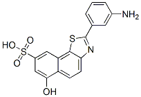 CAS#: 6259-71-8, 2-(3-Aminophenyl)-6-Hydroxynaphtho[2,1-d]Thiazole-8-Sulfonic Acid