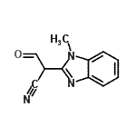 CAS 登录号：62591-15-5， 2-(1-甲基-1H-苯并咪唑-2-基)-3-氧代丙腈
