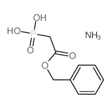 CAS 登录号：62591-75-7， 1-(苯基甲基)膦酰乙酸酯单铵盐