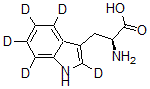 CAS#: 62595-11-3, L-Tryptophan-2,4,5,6,7-D5