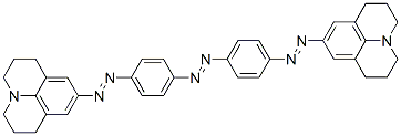 CAS#: 62635-31-8, 9,9'-[Azobis(p-Phenyleneazo)]Bis[2,3,6,7-Tetrahydro-1H,5H-Benzo[ij]Quinolizine]